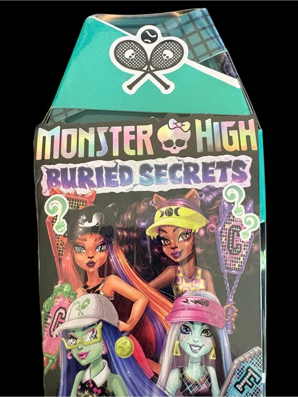 Monster High Buried Secrets Mystery Doll Coffin Box - New and Sealed MATTEL